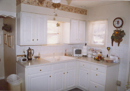 1030 North Alpine Road Rockford, IL 61107 - Photo 5 of 5 a kitchen with white cabinets and a sink