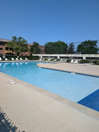 a view of a lake with outdoor space