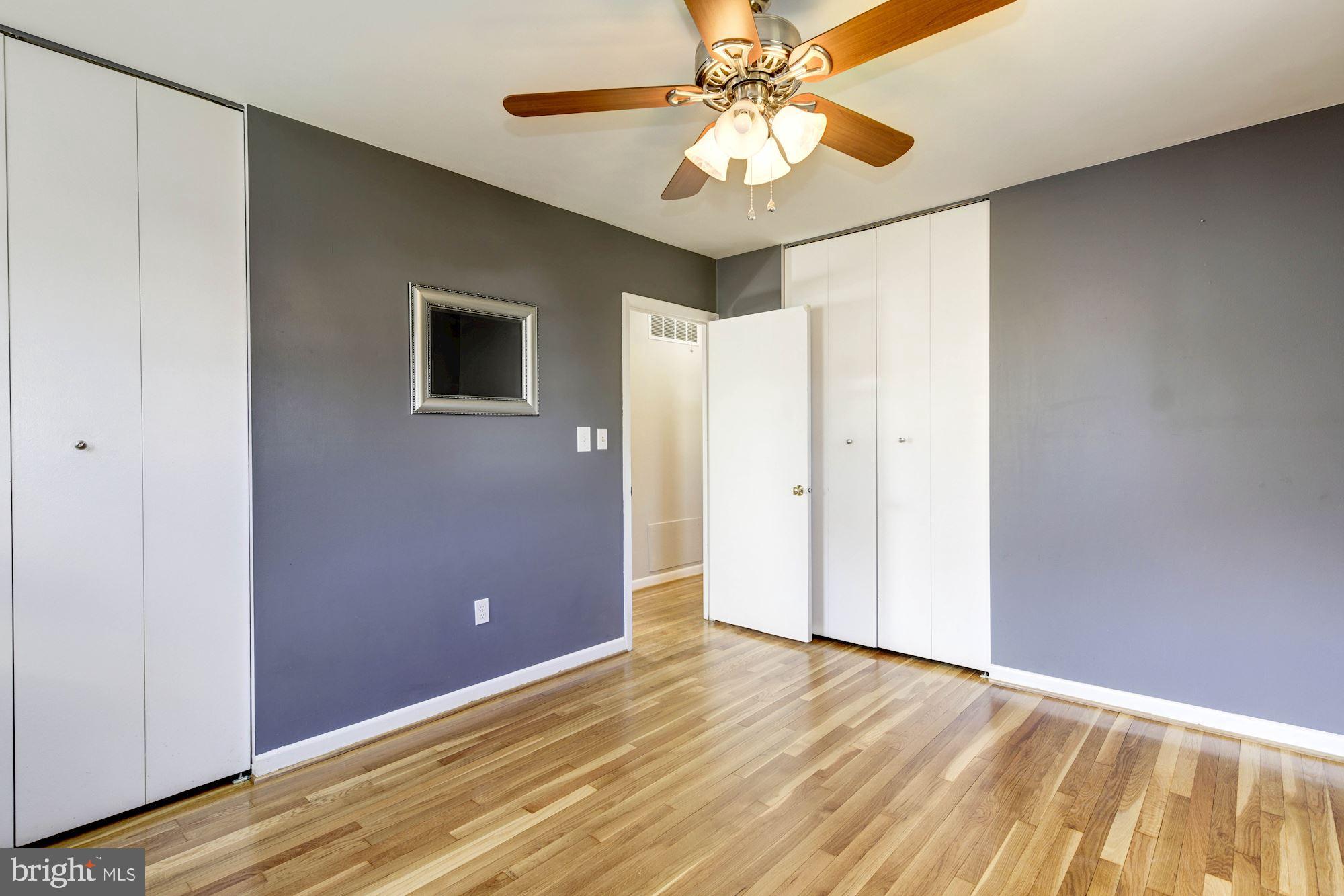 6104 Moorefield Road Catonsville, MD 21228 - Photo 18 of 30 Master bedroom with double closets & ceiling fan