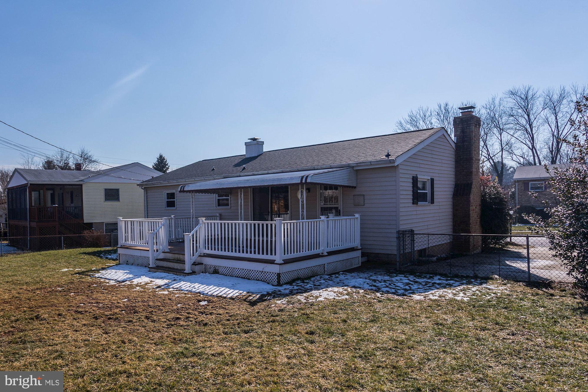 6104 Moorefield Road Catonsville, MD 21228 - Photo 28 of 30 Large covered composite deck for entertaining
