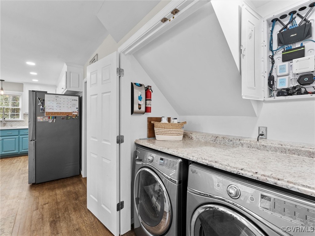 1979 Commins Road Aylett, VA 23009 - Photo 20 of 45 Laundry & Network Cabinet - 1st floor