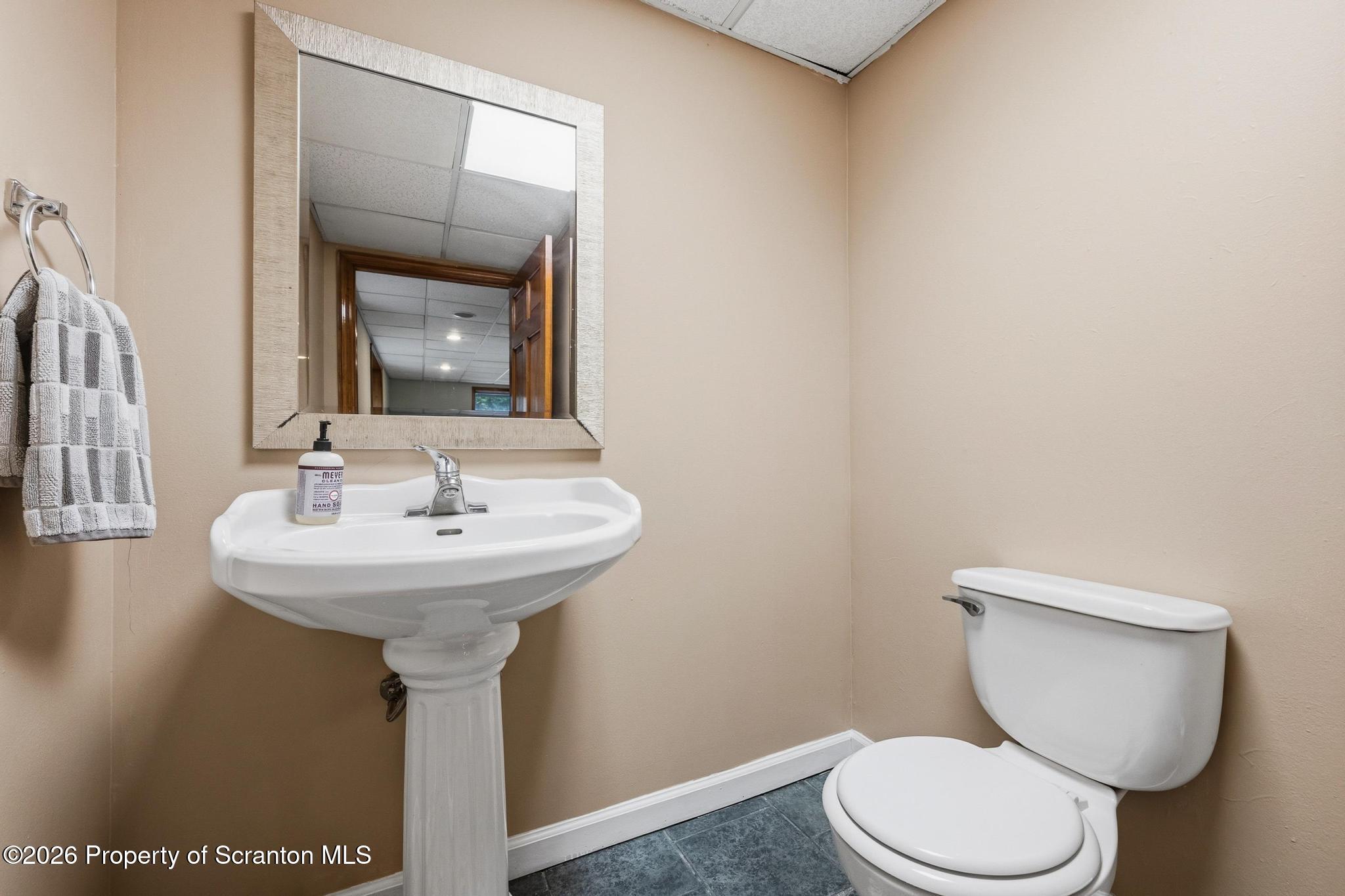 307 Stoney Creek Road Clarks Summit, PA 18411 - Photo 42 of 73 Half Bathroom in Basement