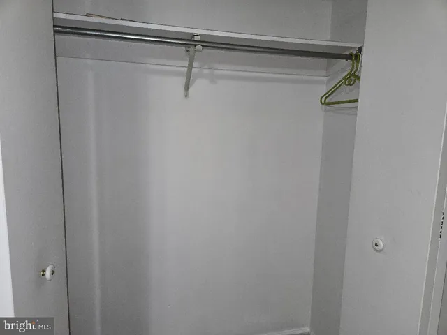a view of a walk in closet