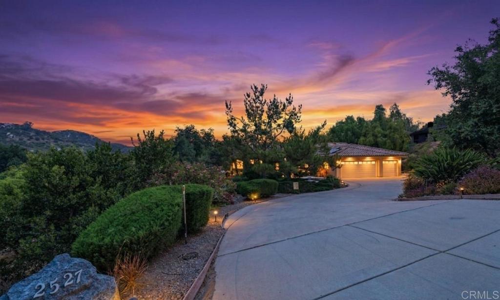 2527 Southern Oak Road Ramona, CA 92065 - Photo 14 of 56 a view of a house with a yard and a street view