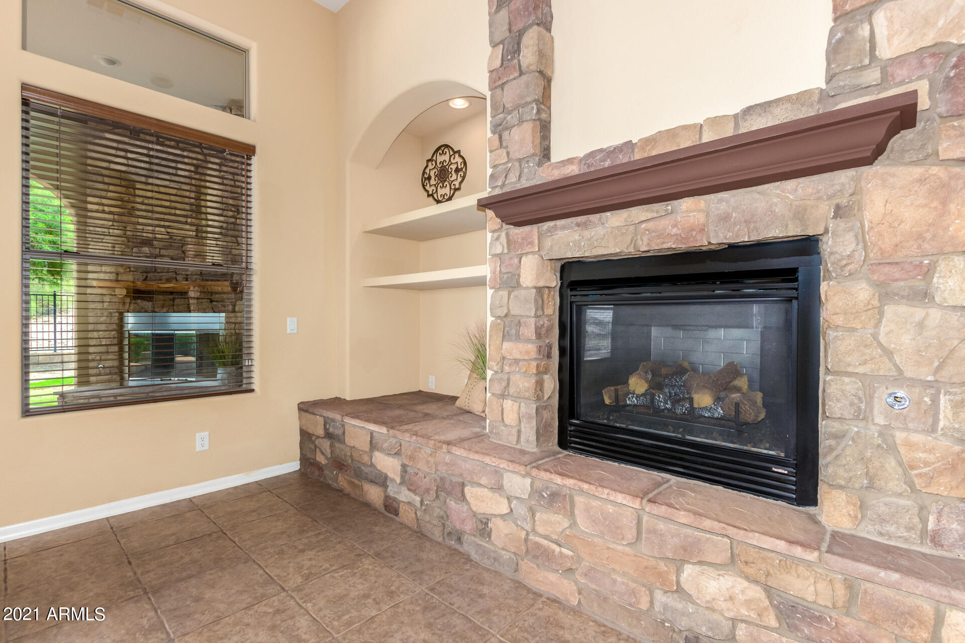18364 West Desert Trumpet Road Goodyear, AZ 85338 - Photo 12 of 69 Inside Fireplace