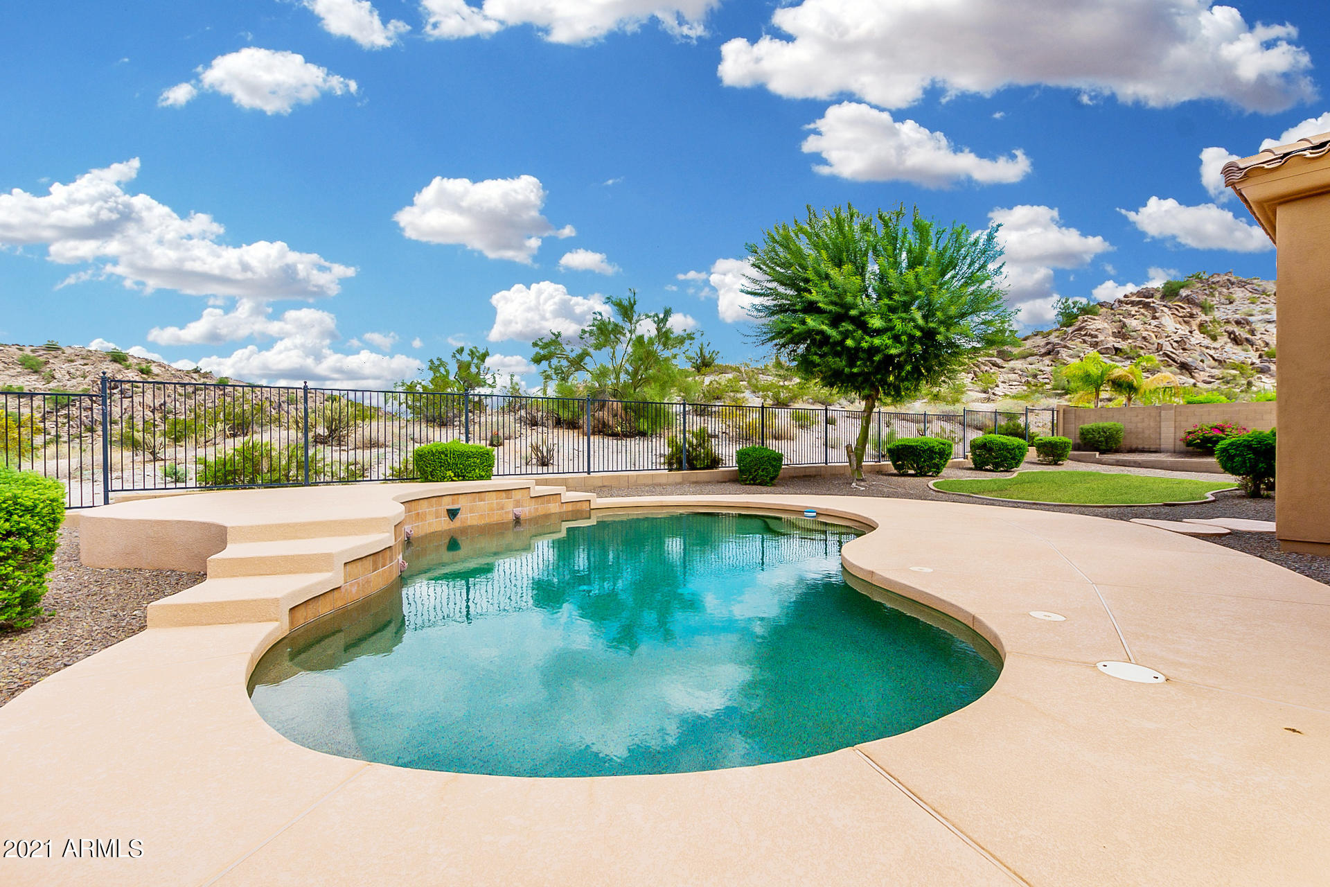 Pool with amazing views