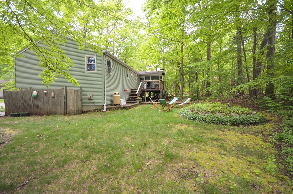 211 Mason Road Northbridge, MA 01588 - Photo 23 of 25 a backyard of a house with seating space