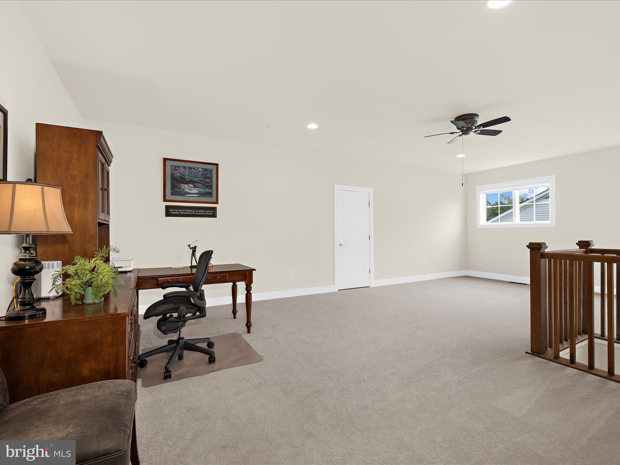 1530 Yellow Sand Lane Odenton, MD 21113 - Photo 38 of 87 a view of a workspace with furniture and a window