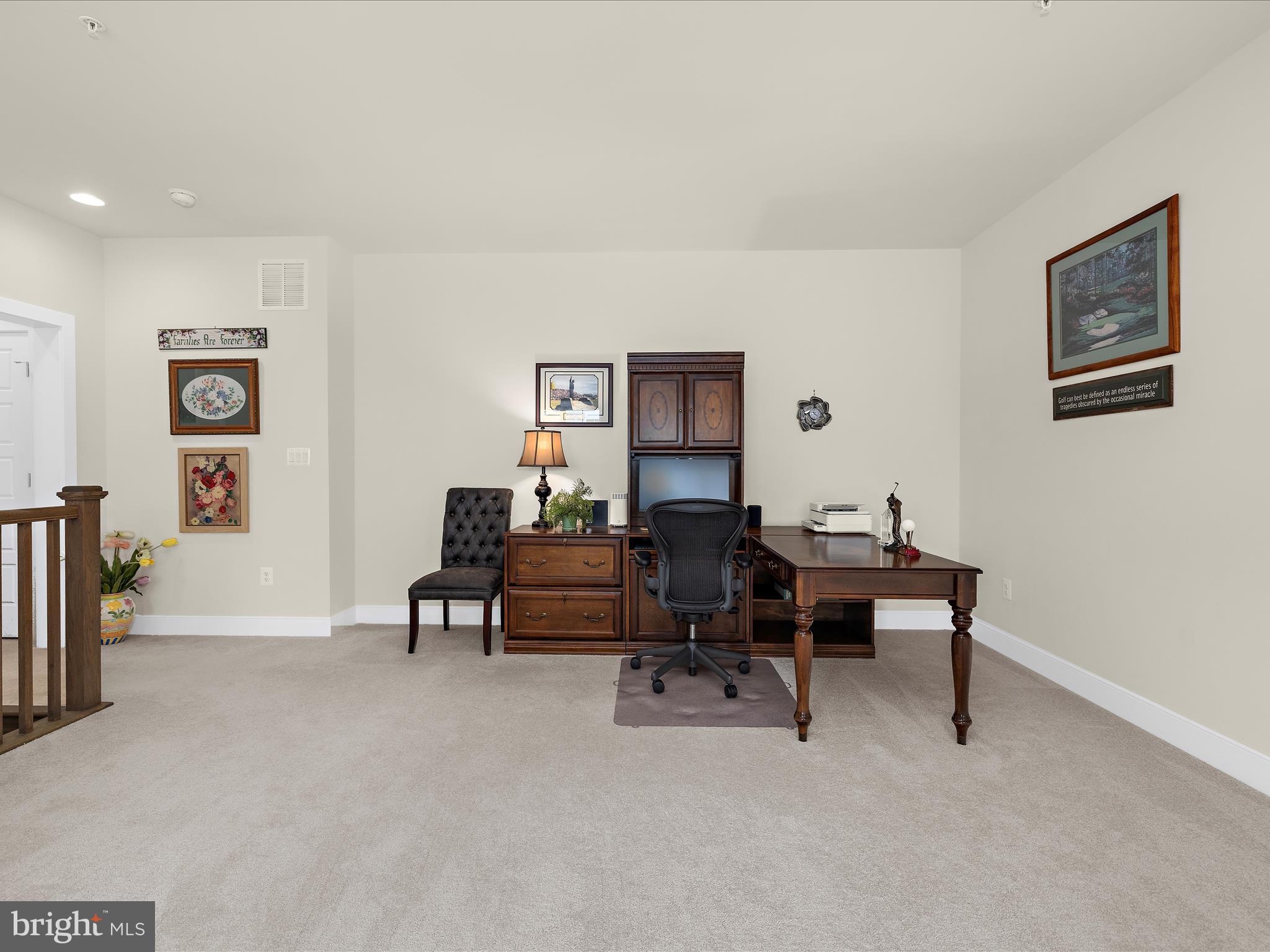 1530 Yellow Sand Lane Odenton, MD 21113 - Photo 39 of 87 a view of a livingroom with workspace