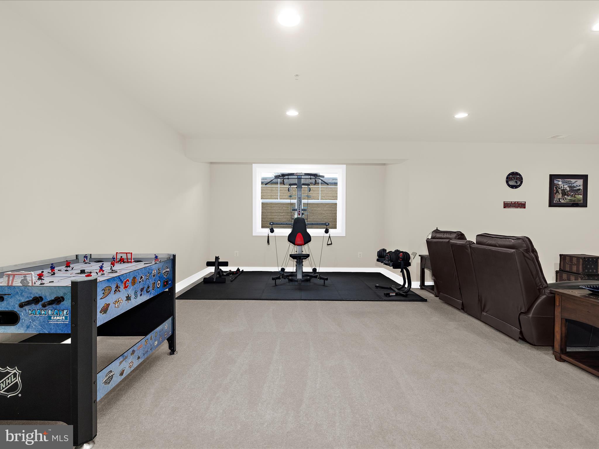 1530 Yellow Sand Lane Odenton, MD 21113 - Photo 47 of 87 a living room with furniture a flat screen tv and a couch