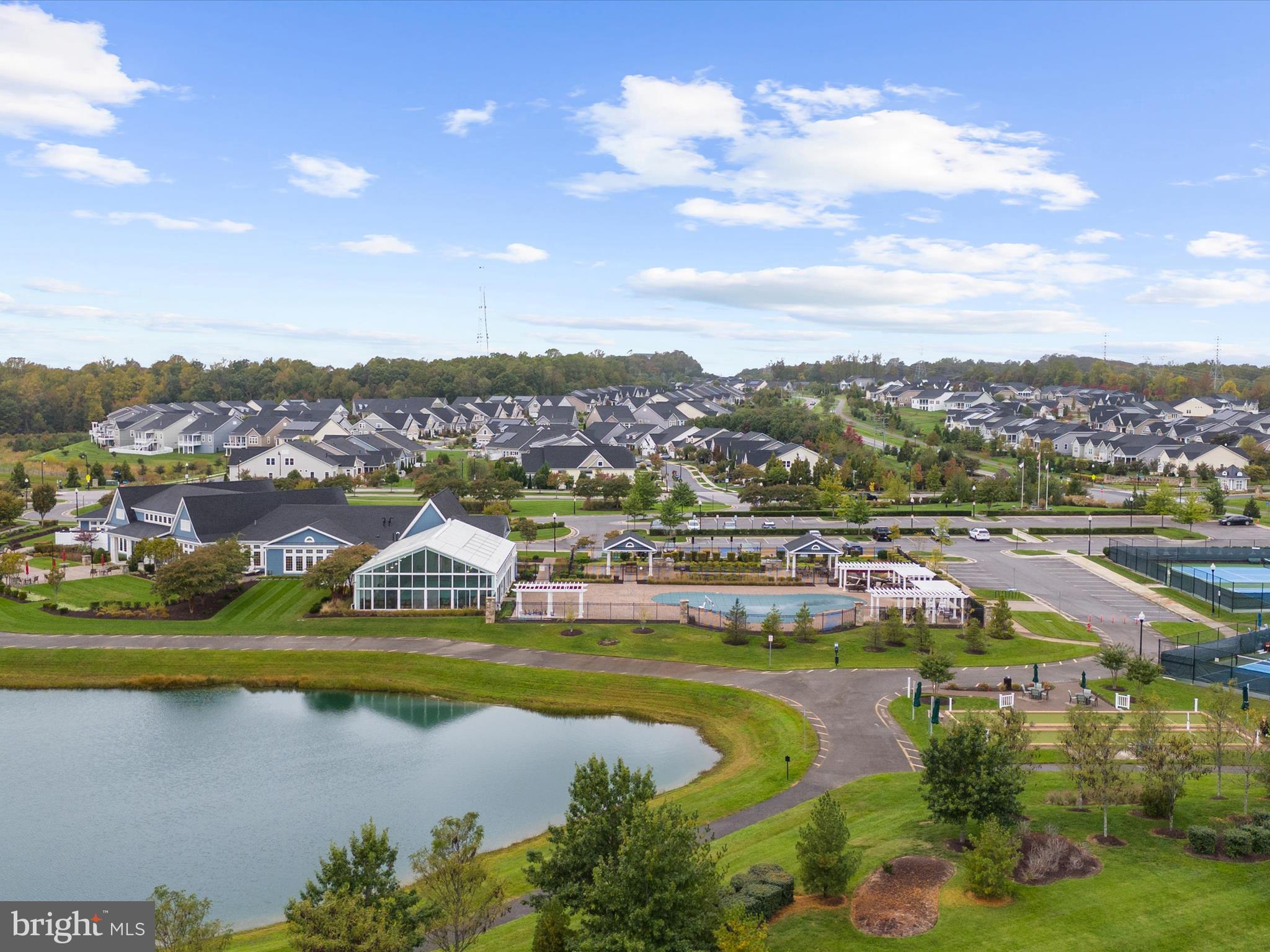 1530 Yellow Sand Lane Odenton, MD 21113 - Photo 69 of 87 a view of a lake with a city