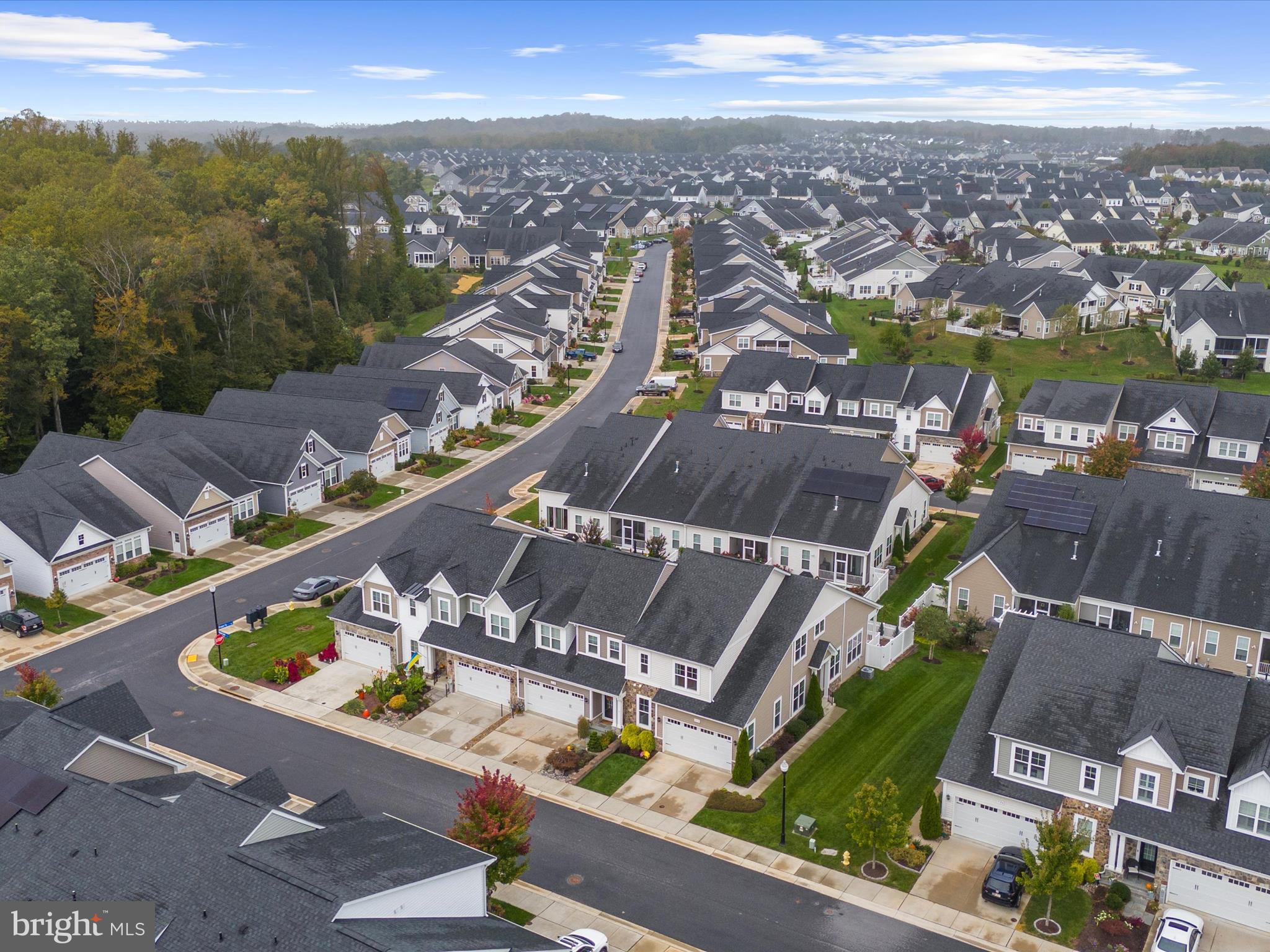 1530 Yellow Sand Lane Odenton, MD 21113 - Photo 80 of 87 an aerial view of a city with lots of residential buildings