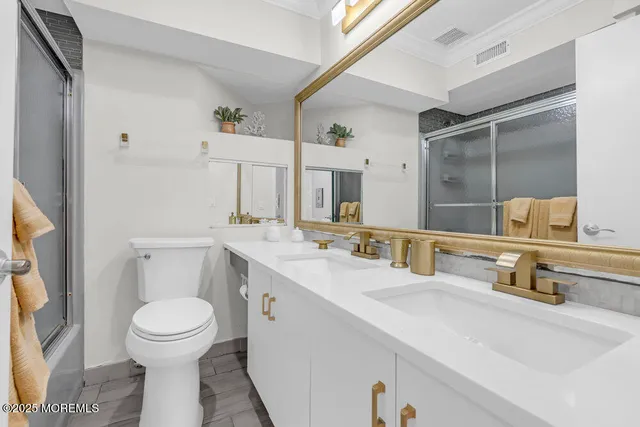 a view of a city from a balcony