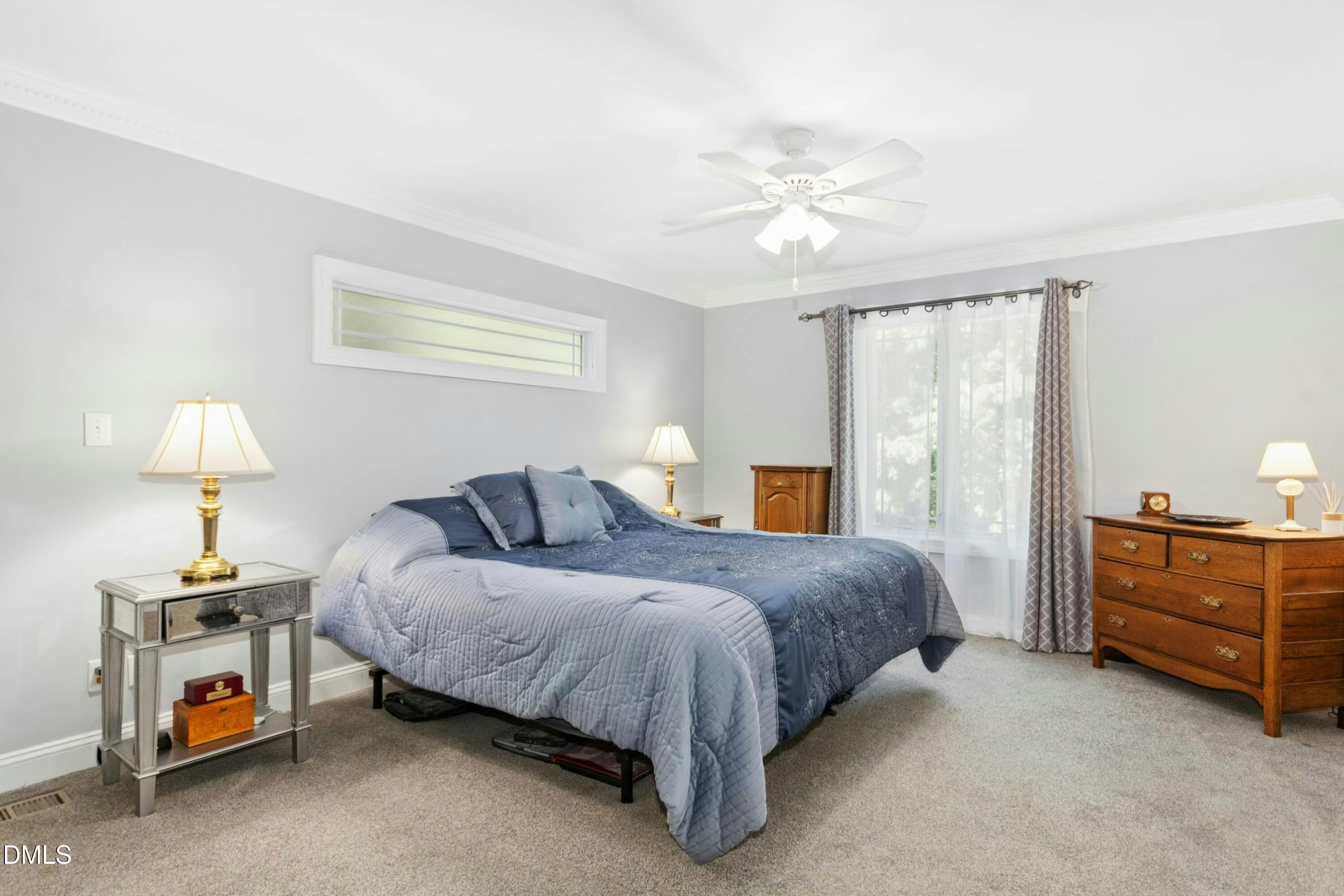 7401 Rocky Ridge Road Wake Forest, NC 27587 - Photo 17 of 46 Downstairs primary bedroom