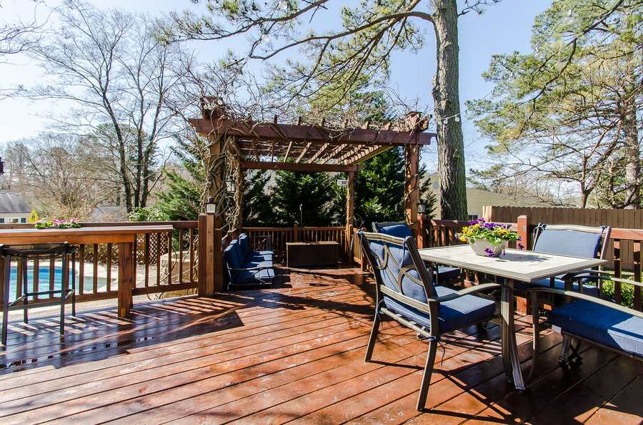 1705 Midwood Drive Raleigh, NC 27604 - Photo 21 of 24 deck