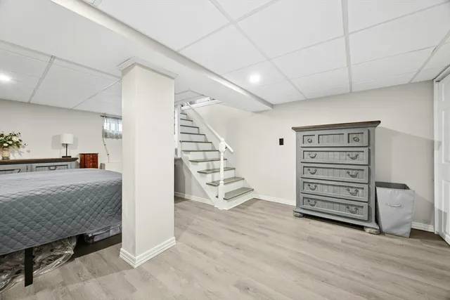 a view of livingroom with furniture and wooden floor