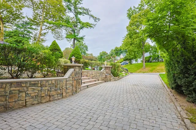 a bathroom with a shower curtain