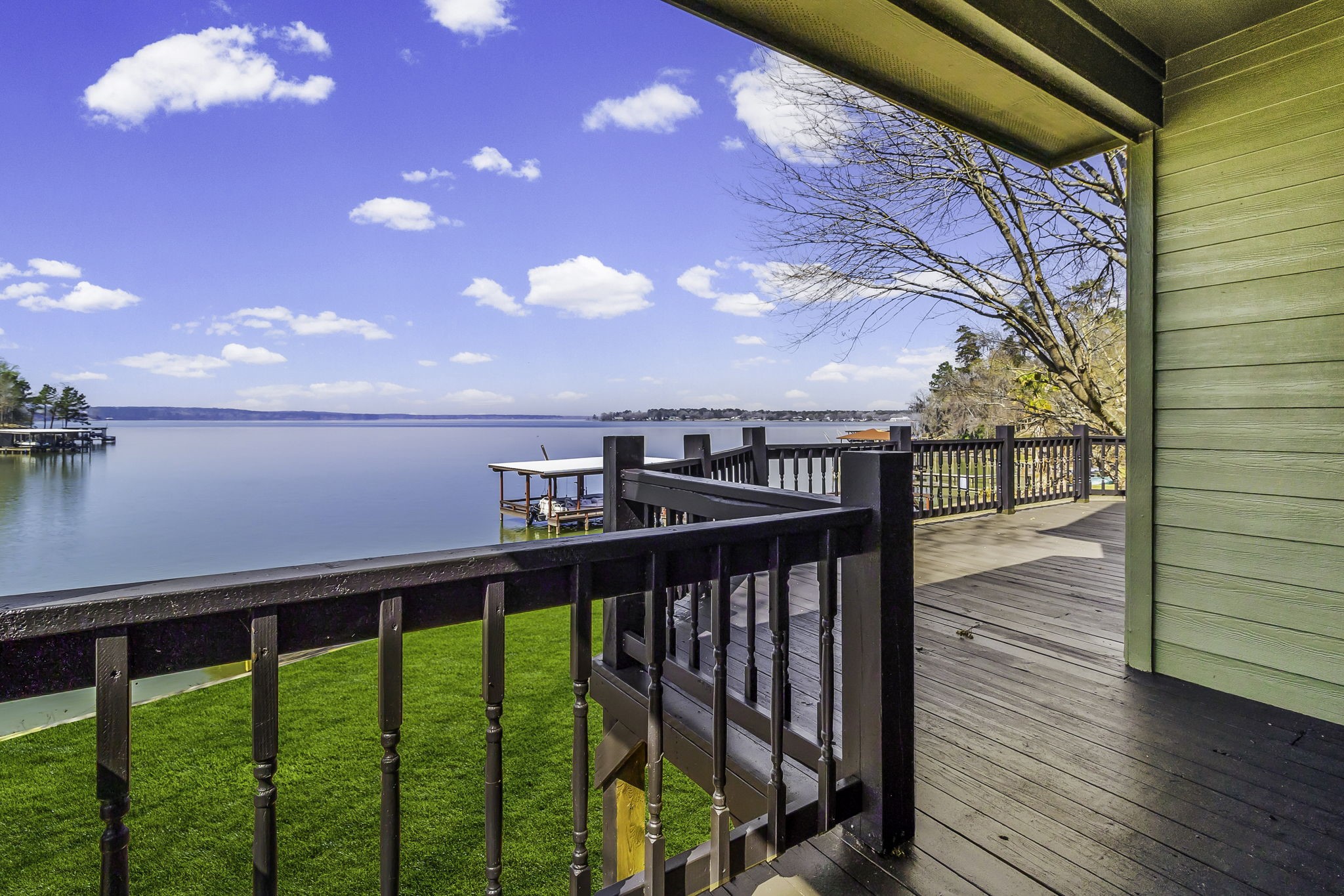 231 North Point Road Trinity, TX 75862 - Photo 43 of 50 a view of a balcony with lake view