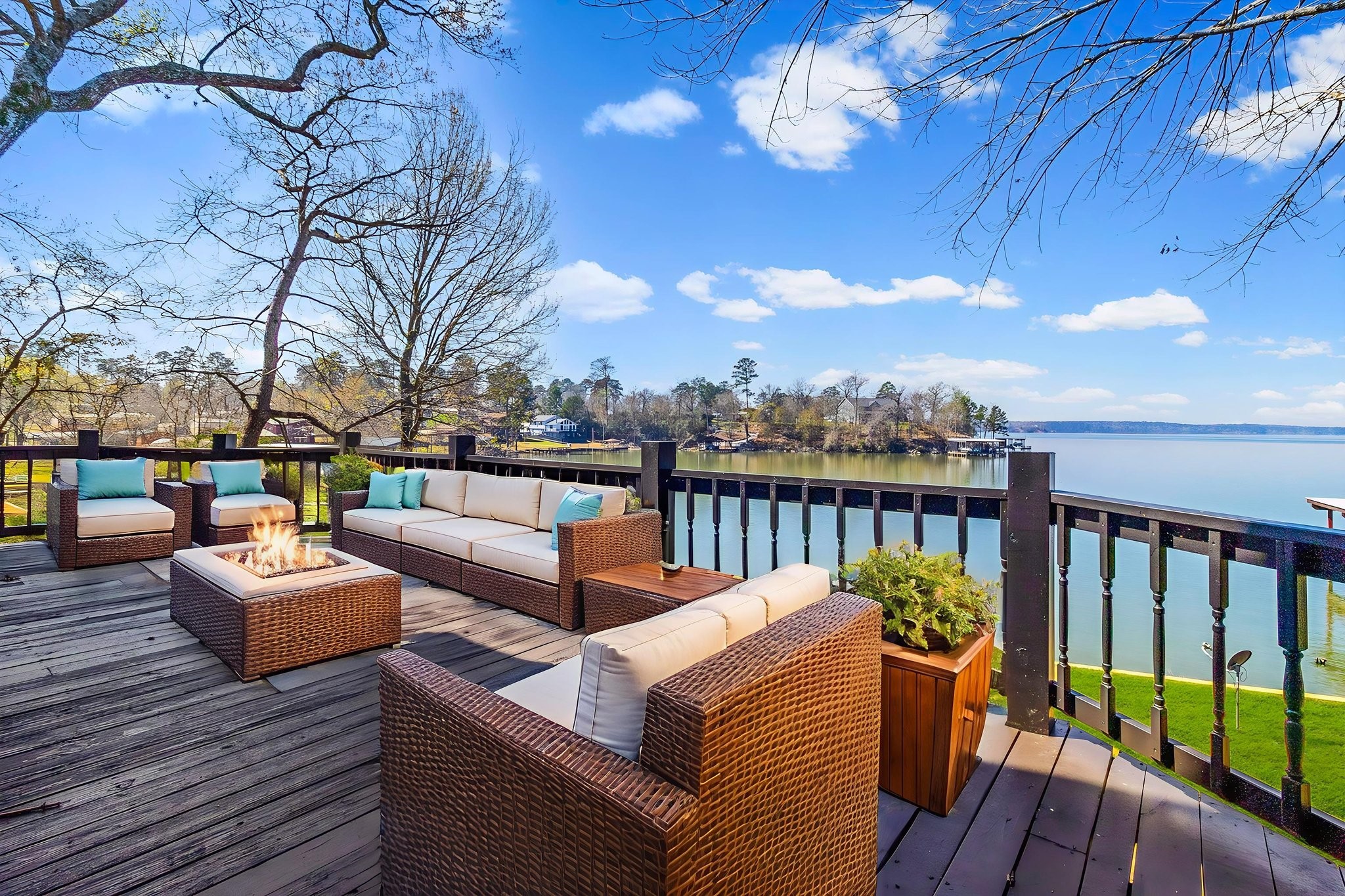 231 North Point Road Trinity, TX 75862 - Photo 46 of 50 a outdoor view with a seating space