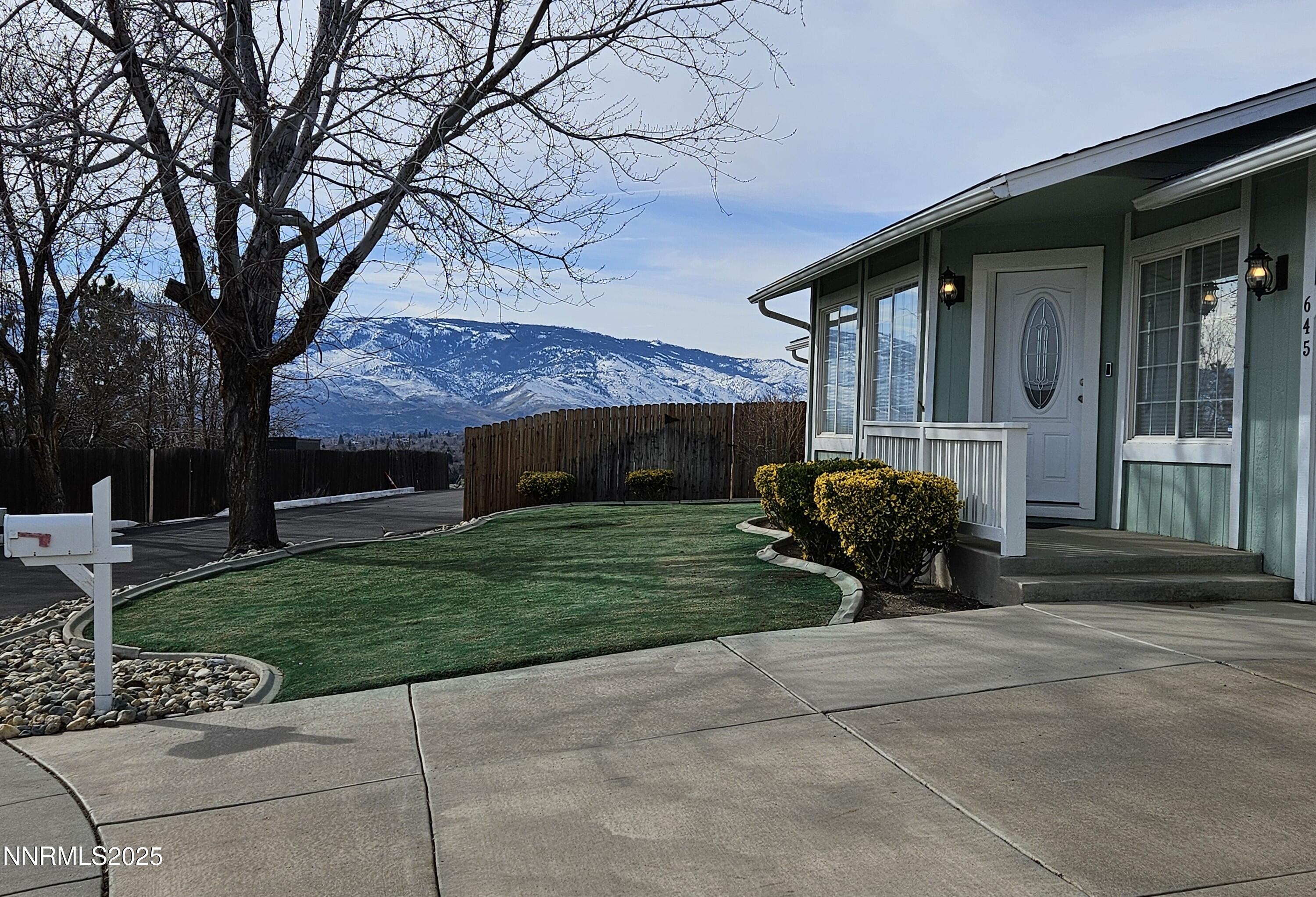 645 Kane Court Reno, NV 89512 - Photo 17 of 22 Front.view west