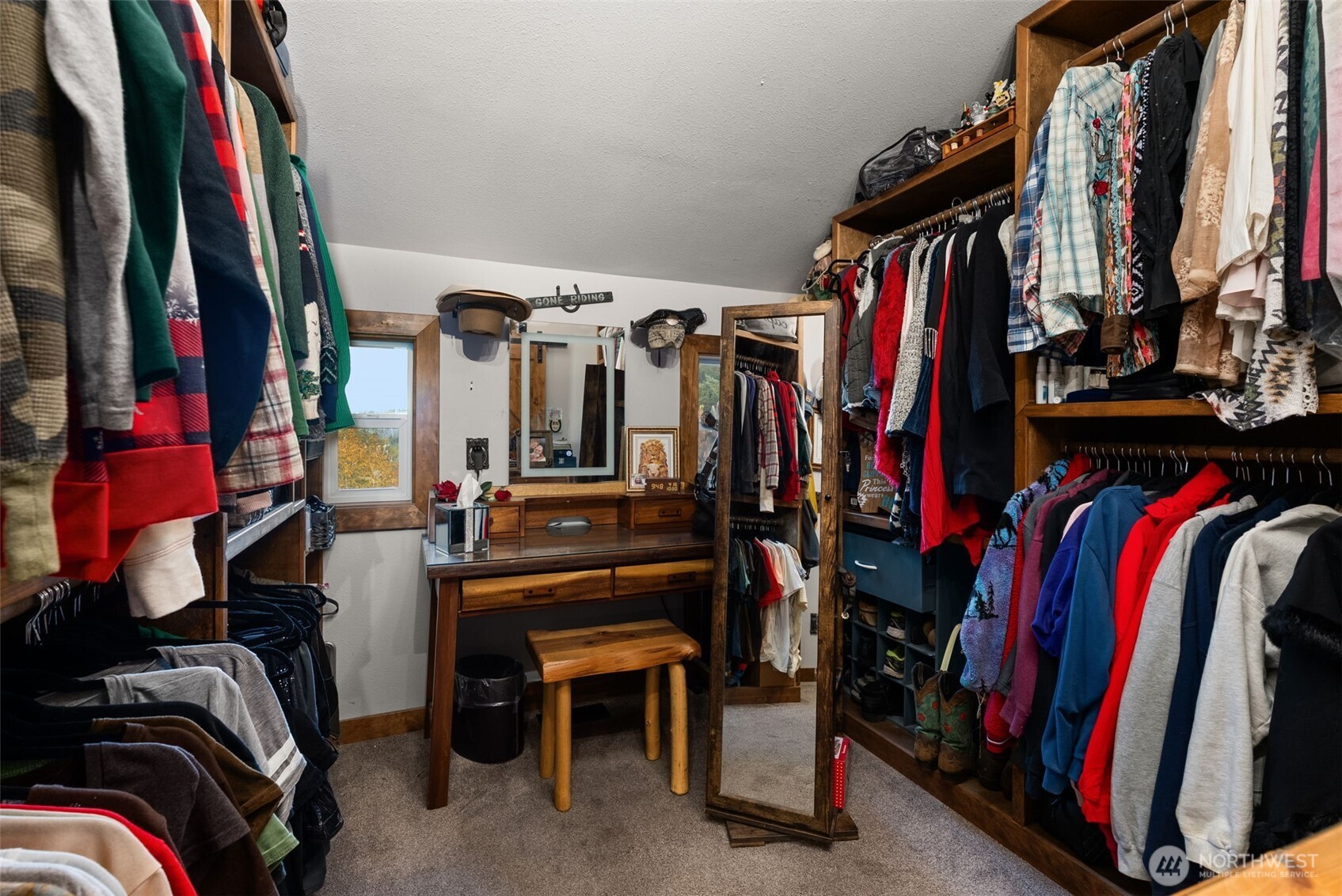 207 Ramsaur Road Centralia, WA 98531 - Photo 18 of 40 a view of walk in closet with clothes and shoes