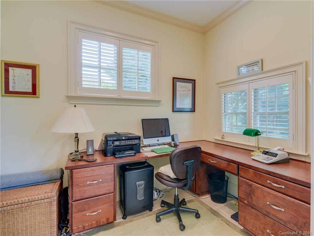6706 Fox Ridge Circle Davidson, NC 28036 - Photo 17 of 24 a view of a workspace with furniture and a window