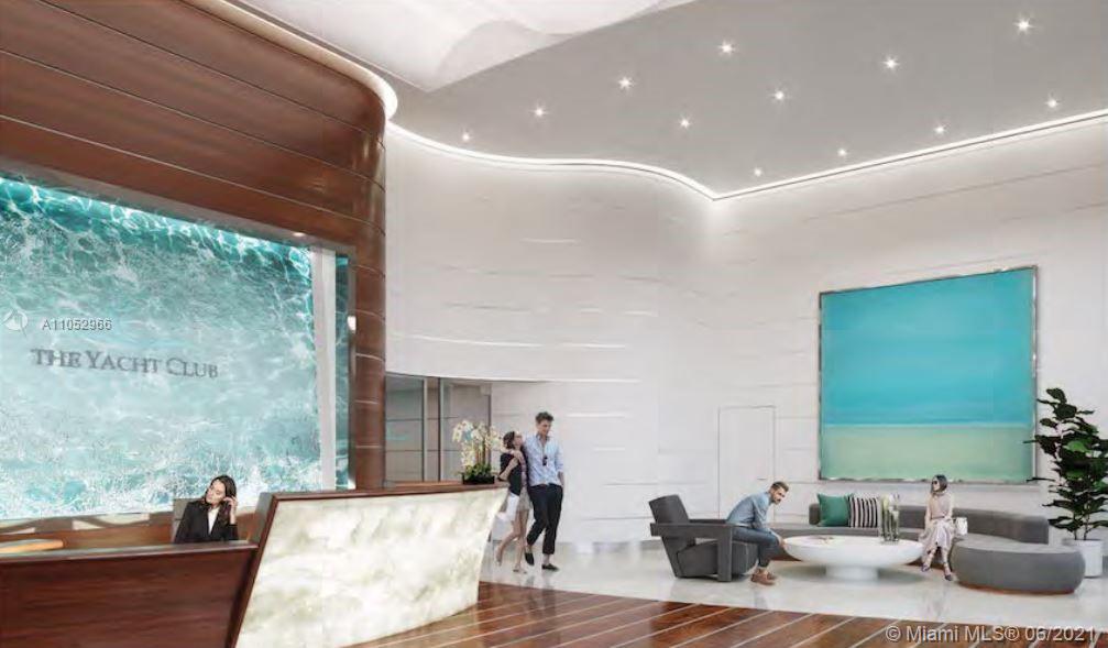 90 Alton Road, Unit 608 Miami Beach, FL 33139 - Photo 15 of 21 a living room with furniture and a potted plant