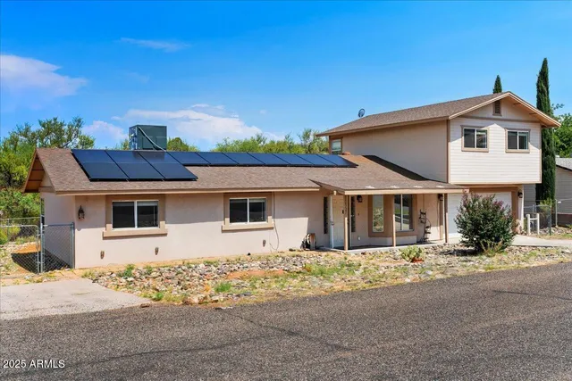 front view of house with a yard