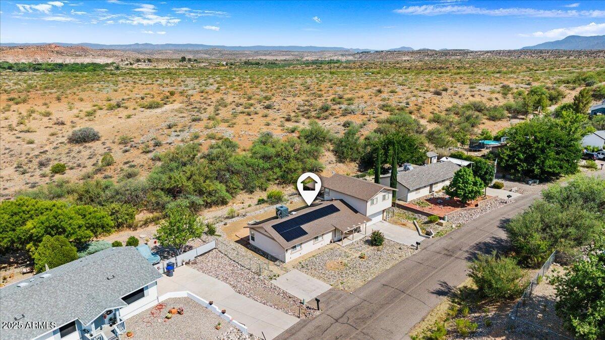 2527 Rio Verde Drive Cottonwood, AZ 86326 - Photo 38 of 43 an aerial view of residential building with outdoor space