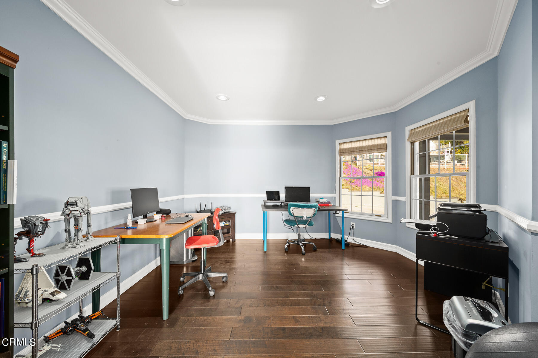 3337 Haven Way Burbank, CA 91504 - Photo 13 of 63 a view of a workspace with furniture and a window