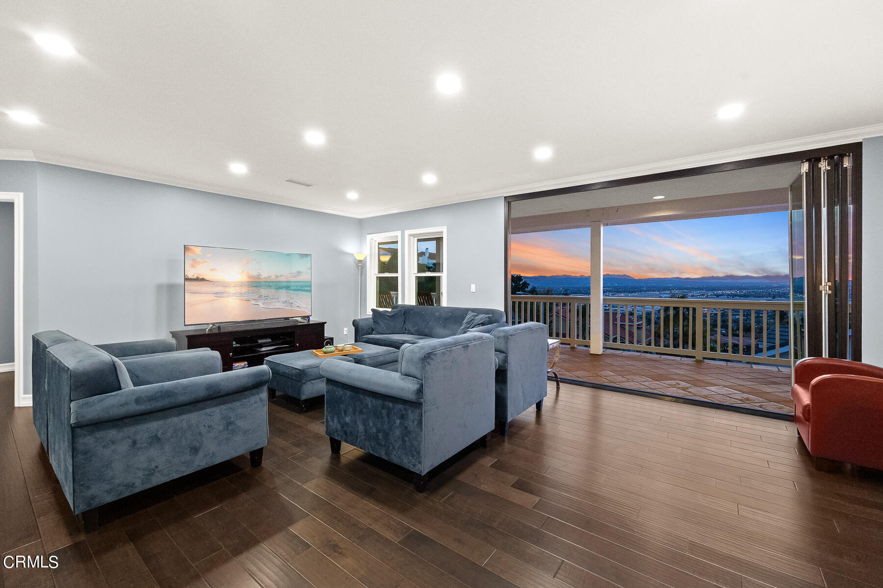 3337 Haven Way Burbank, CA 91504 - Photo 14 of 63 a living room with furniture and a wooden floor
