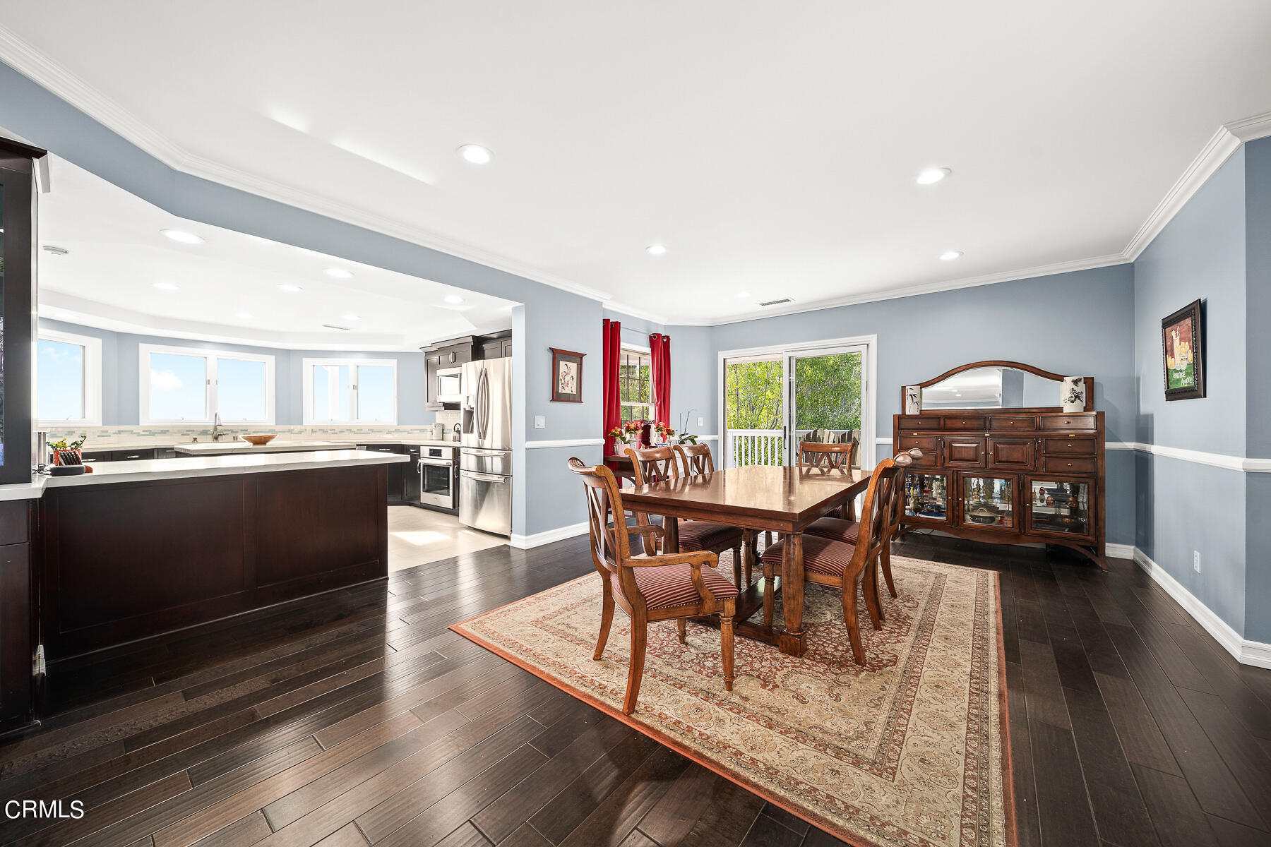 3337 Haven Way Burbank, CA 91504 - Photo 27 of 63 a view of a dining room with furniture and wooden floor