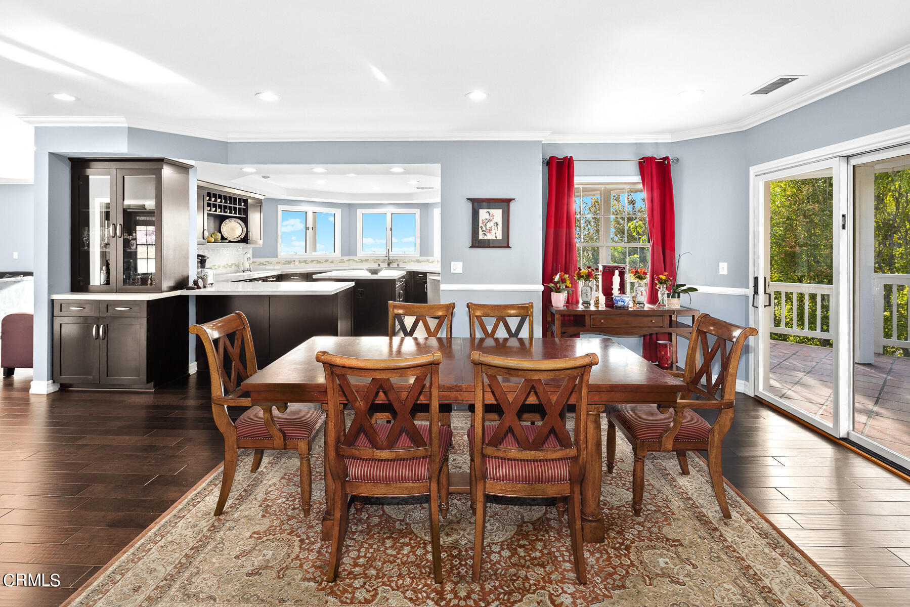 3337 Haven Way Burbank, CA 91504 - Photo 35 of 63 a dining room with furniture window and wooden floor