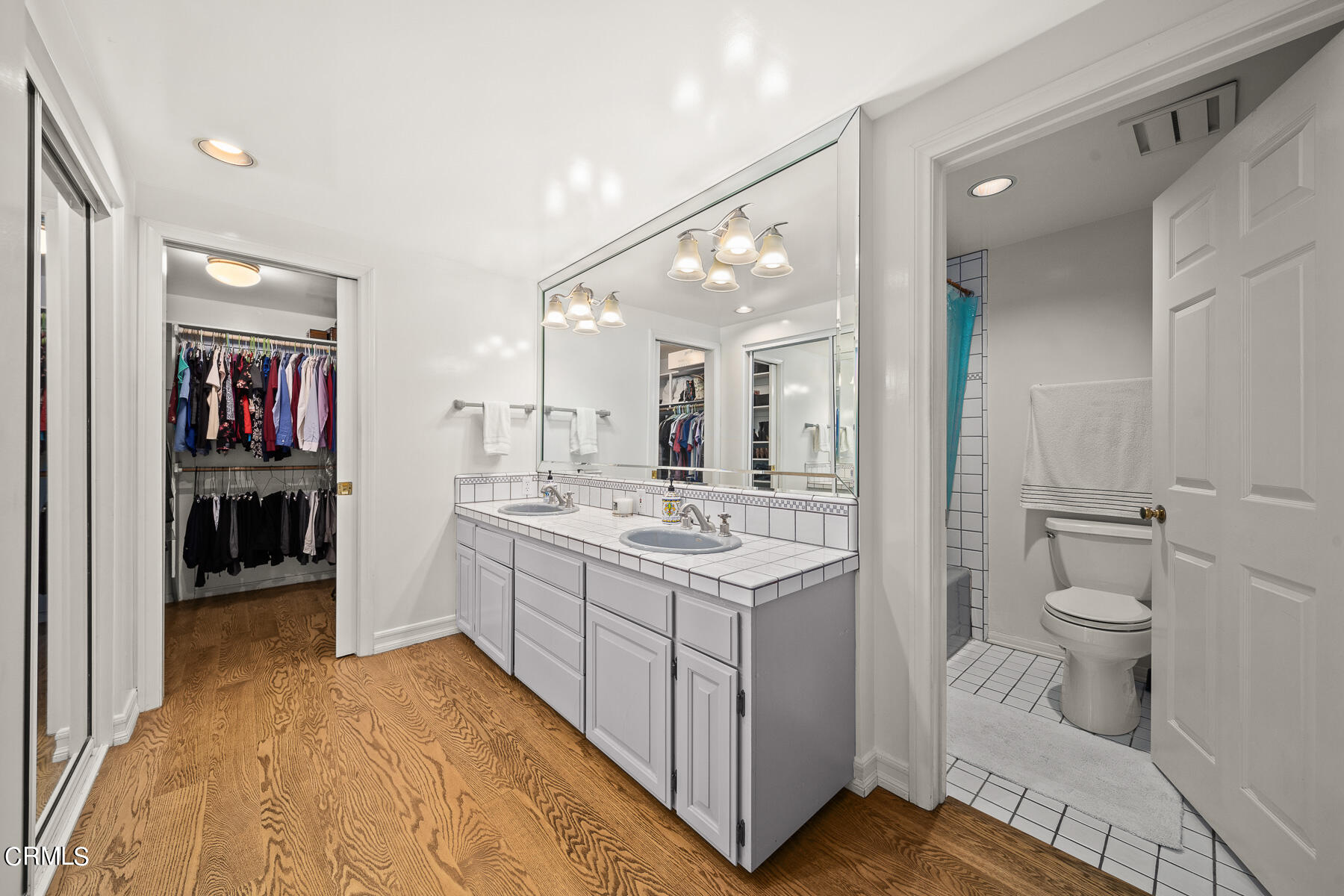 3337 Haven Way Burbank, CA 91504 - Photo 53 of 63 a bathroom with a sink a toilet and shower