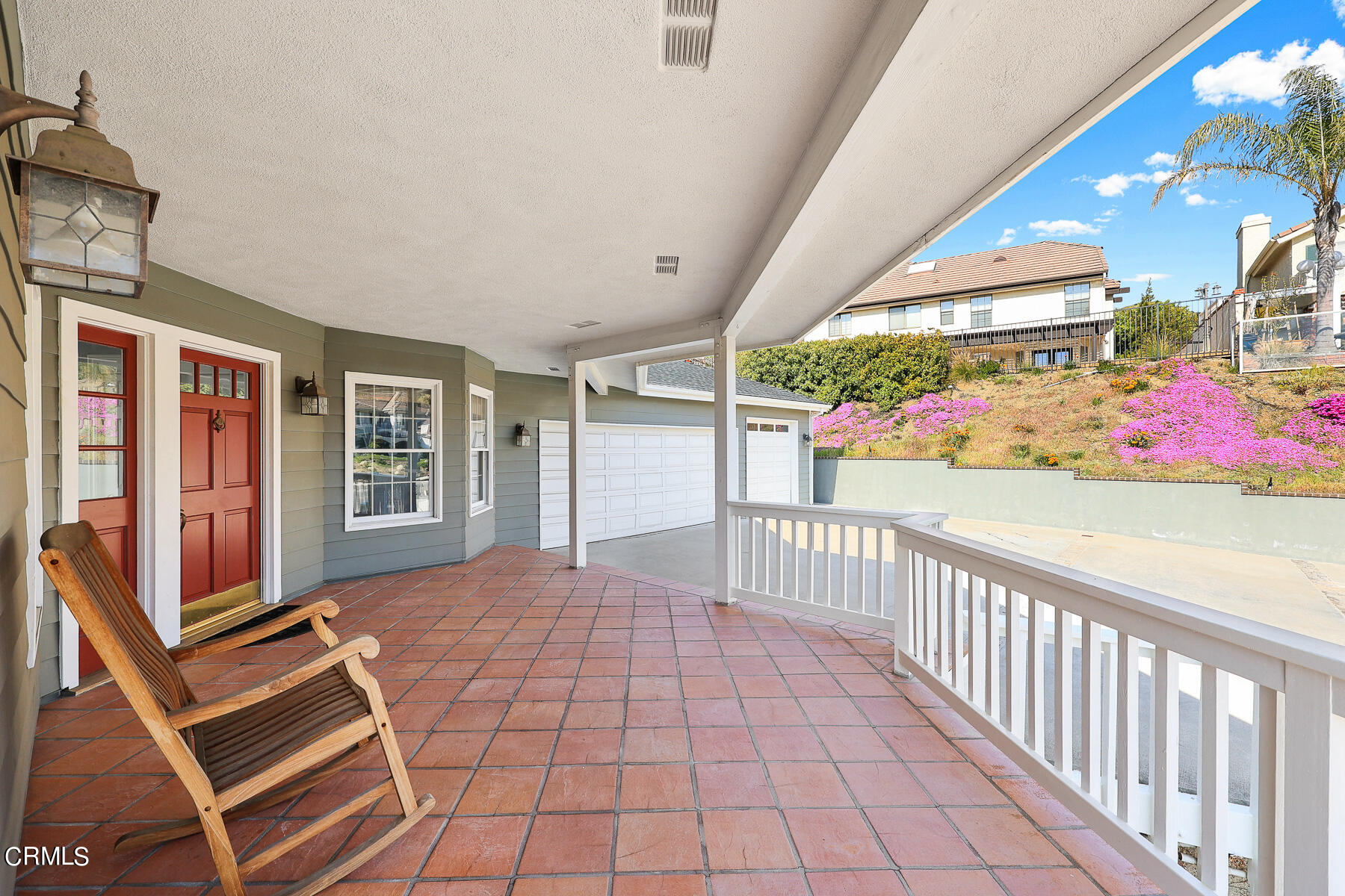 3337 Haven Way Burbank, CA 91504 - Photo 6 of 63 a view of a porch with wooden floor and furniture