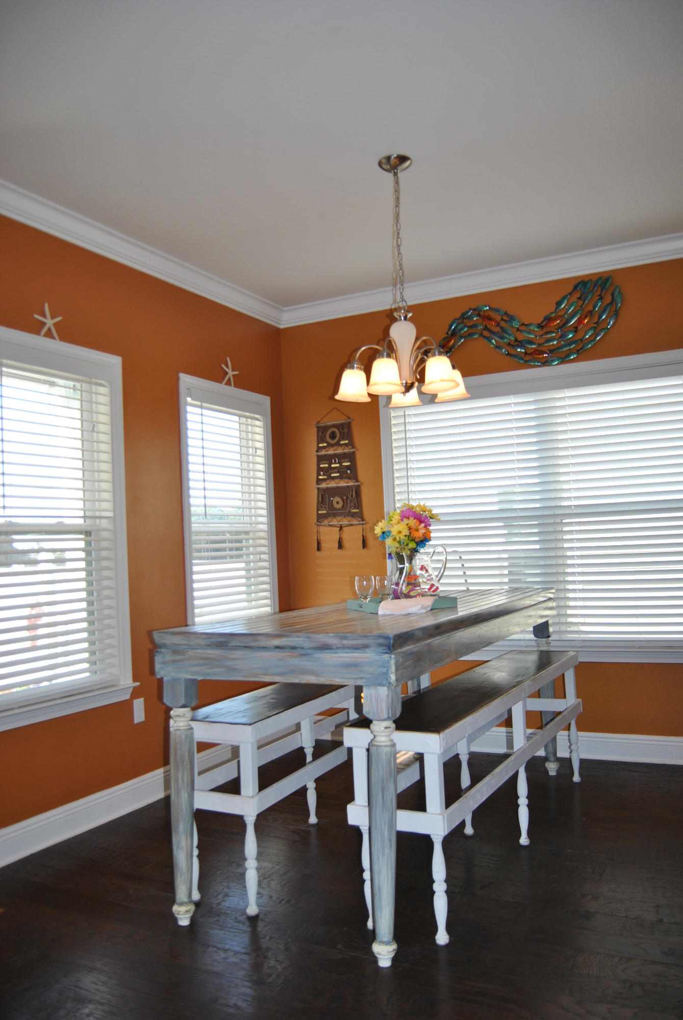 41 Topside Drive Inlet Beach, FL 32461 - Photo 25 of 42 a kitchen with a table and chairs in it