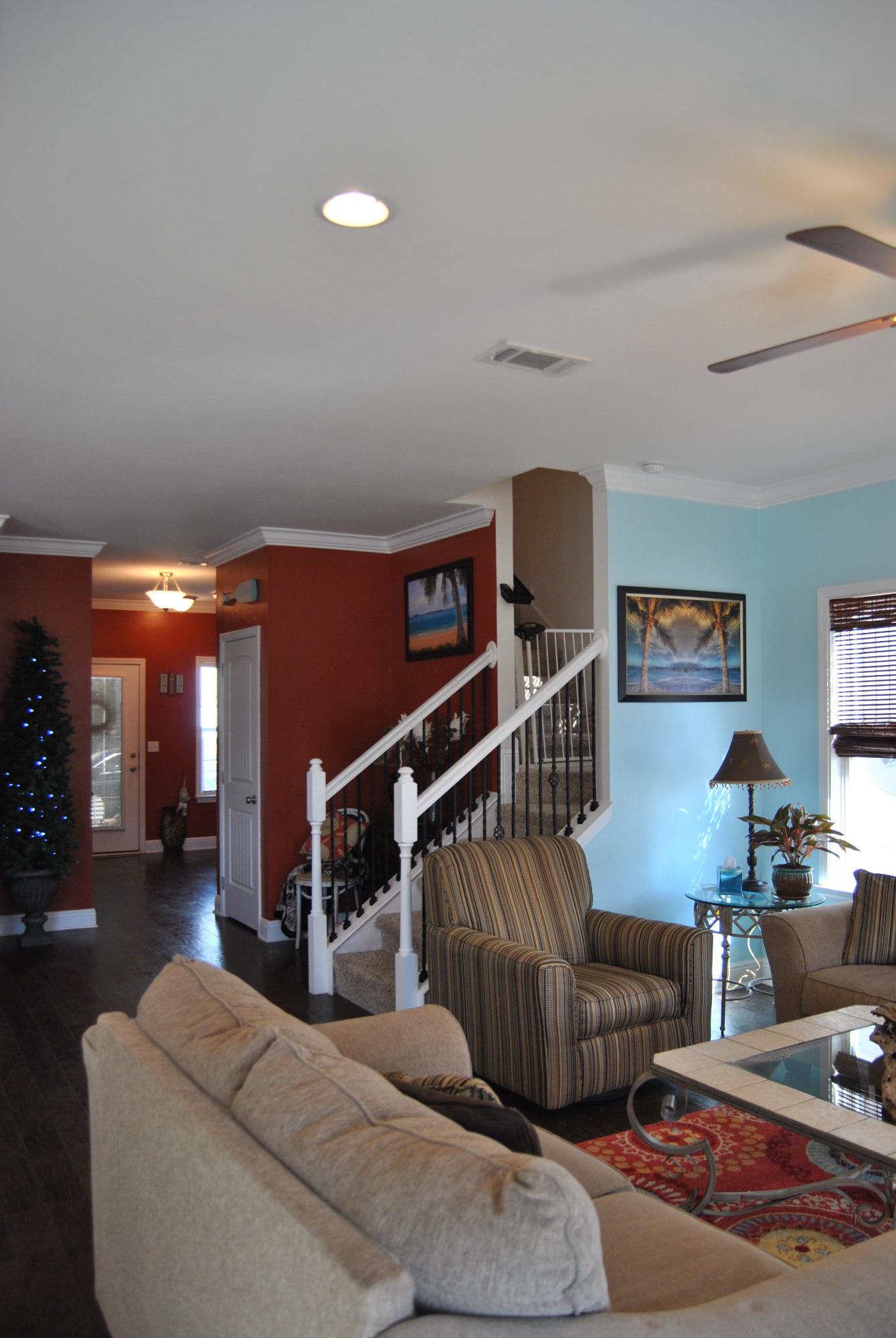 41 Topside Drive Inlet Beach, FL 32461 - Photo 29 of 42 a living room with furniture and a wooden floor