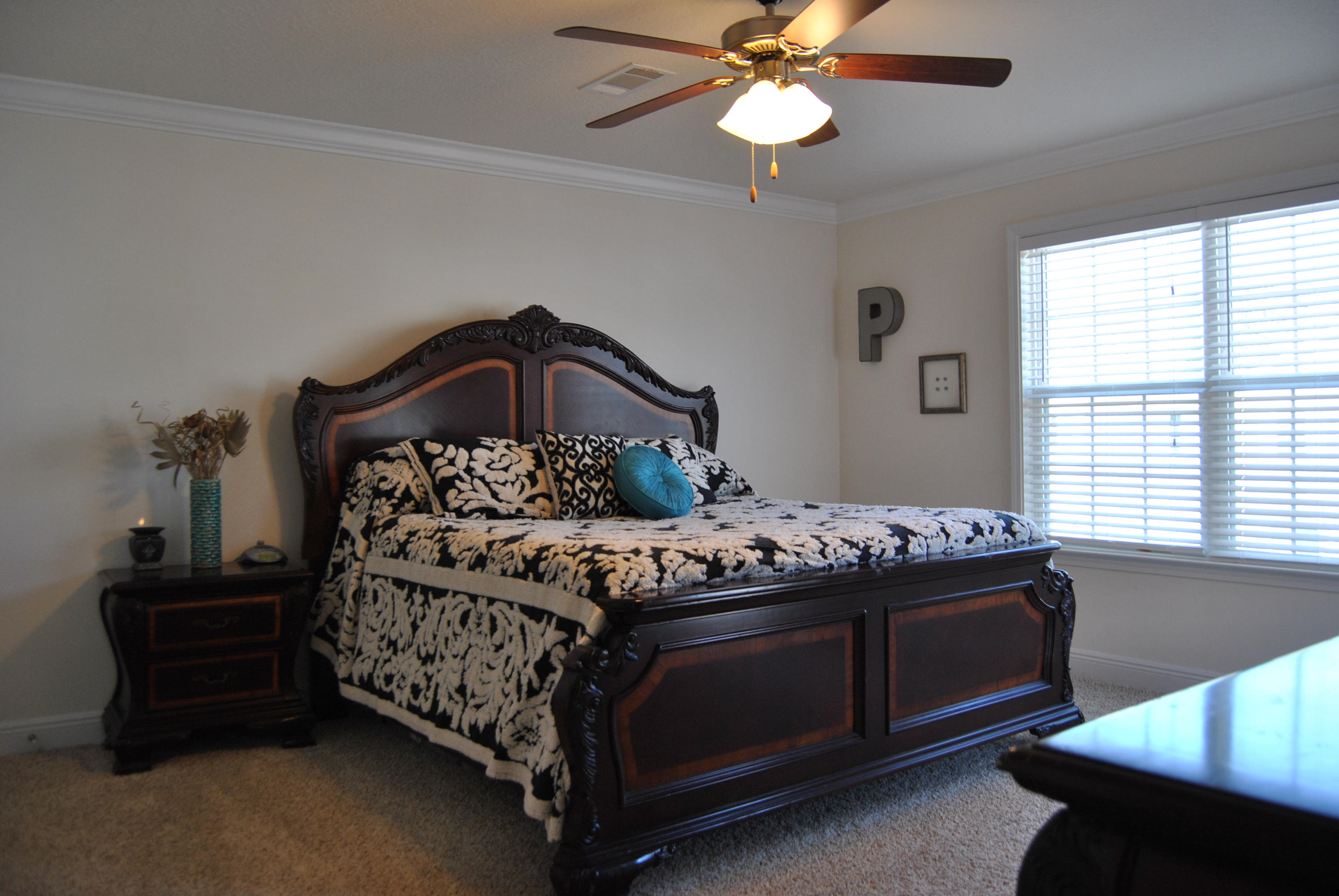 41 Topside Drive Inlet Beach, FL 32461 - Photo 30 of 42 a bed sitting in a bedroom next to a window