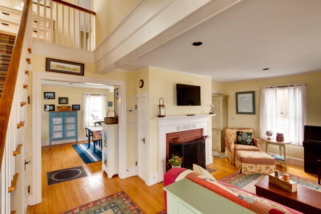 12 Beach Road Lincolnville, ME 04849 - Photo 25 of 35 Living Room with fireplace