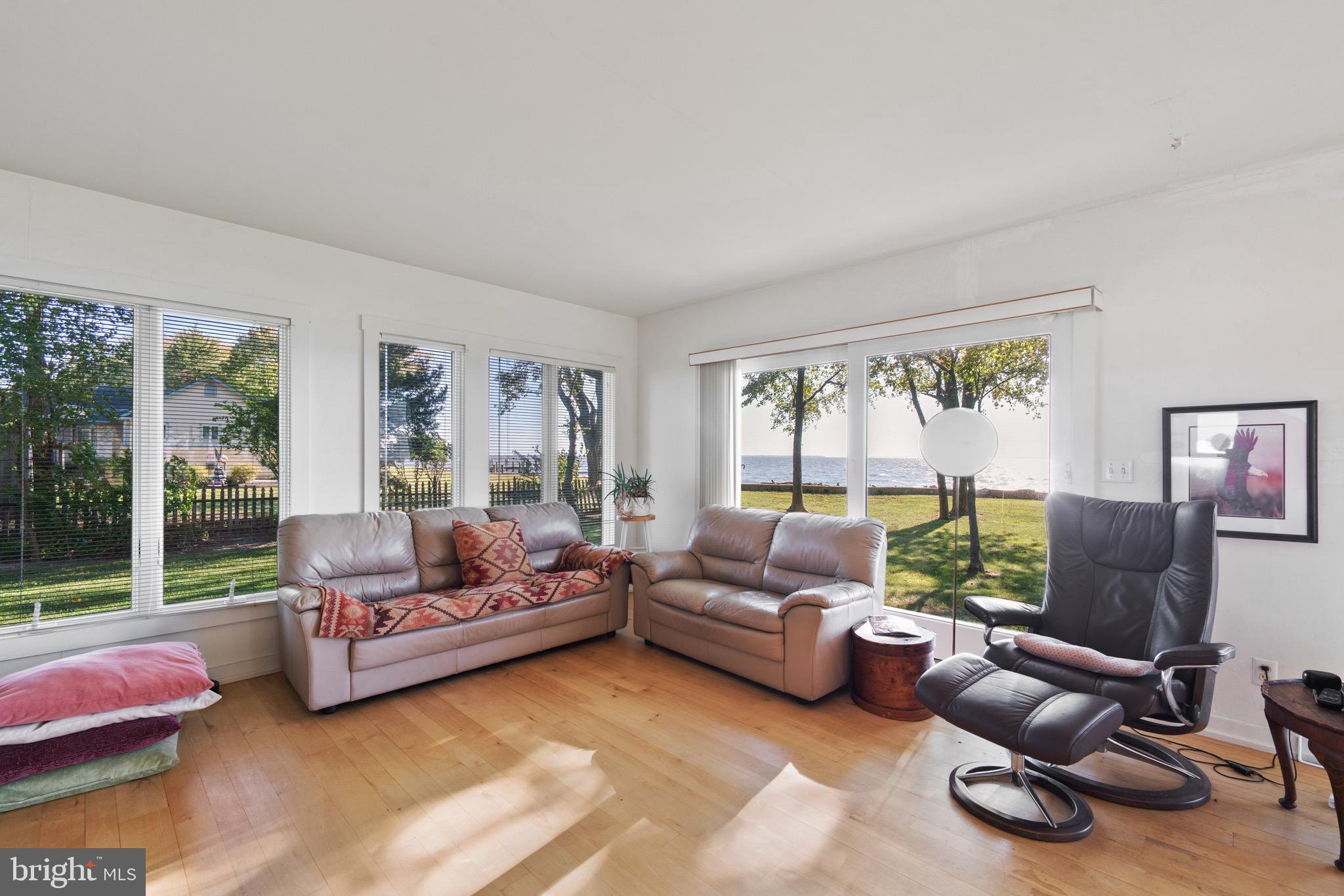 4954 Huntingfield Road Rock Hall, MD 21661 - Photo 15 of 31 View to Bay from additional sitting area