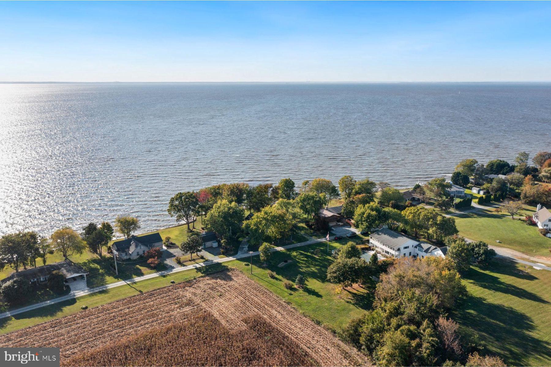 4954 Huntingfield Road Rock Hall, MD 21661 - Photo 28 of 31 View looking north towards Baltimore