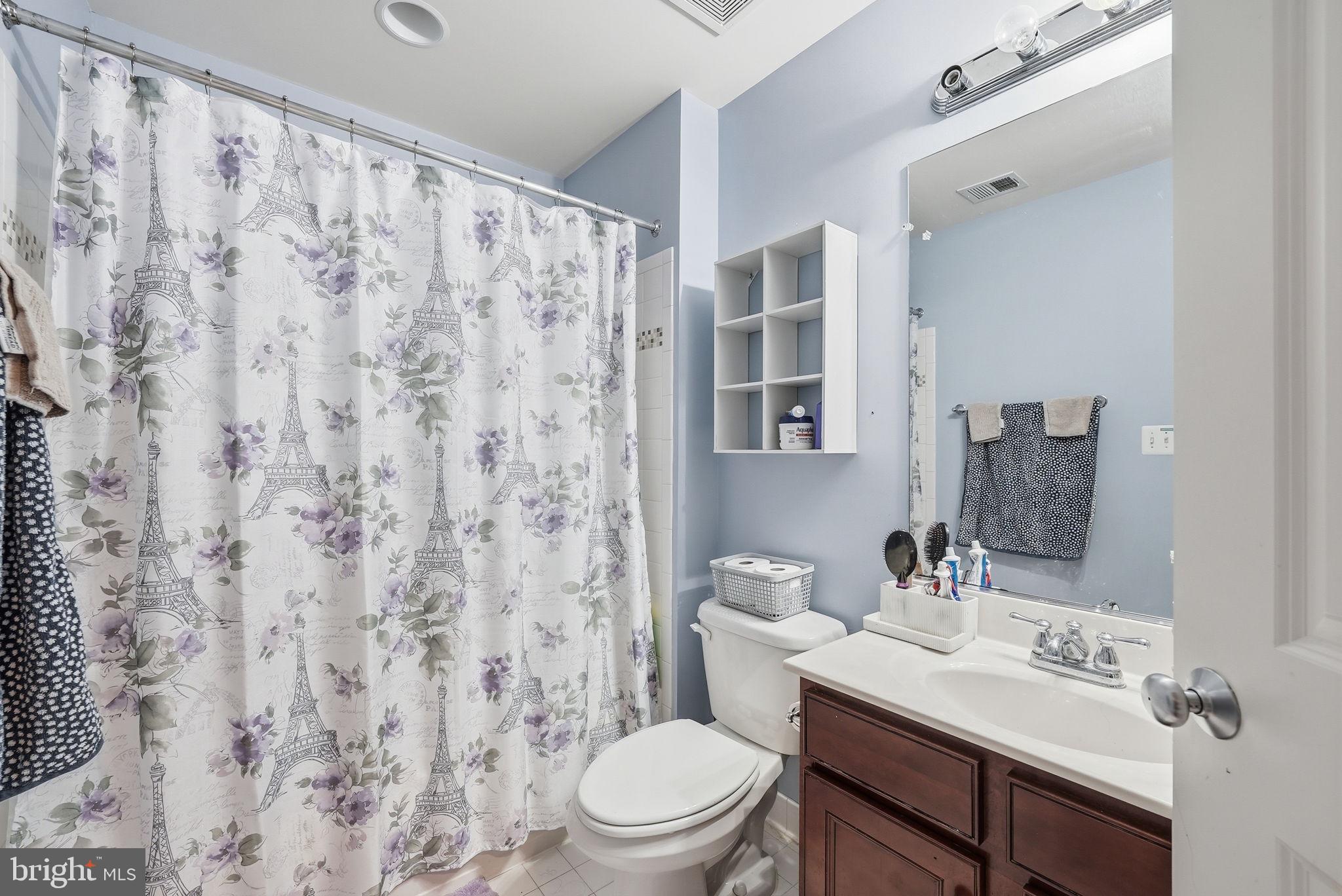 25077 Prairie Fire Square Aldie, VA 20105 - Photo 13 of 15 Charming bathroom with floral accents.