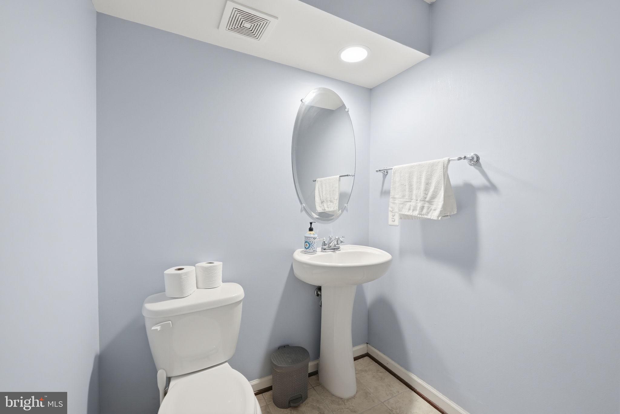 25077 Prairie Fire Square Aldie, VA 20105 - Photo 7 of 15 Serene blue-hued bathroom retreat.