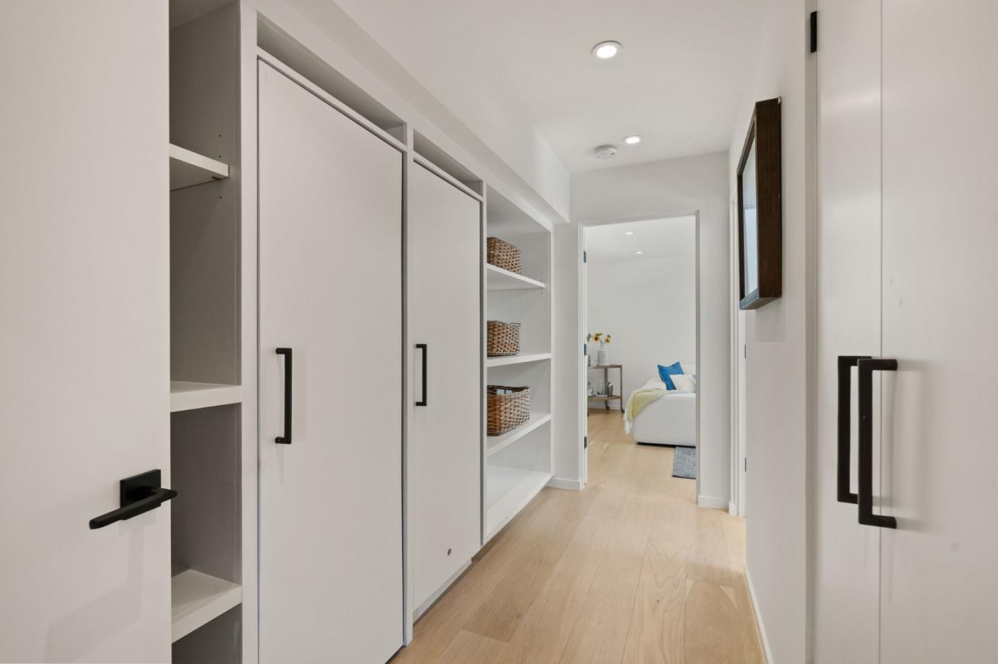 161 Eleanor Drive Woodside, CA 94062 - Photo 33 of 57 a bathroom with a double vanity and a walk in closet