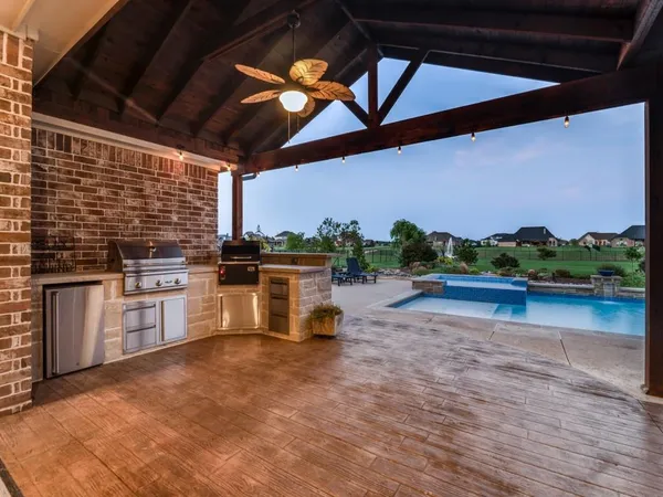 a view of a terrace