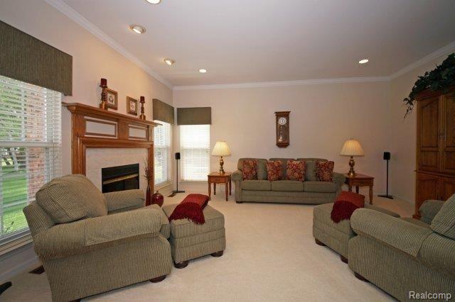1731 Dunston Road Canton, MI 48188 - Photo 9 of 19 Fireplace in Great Room