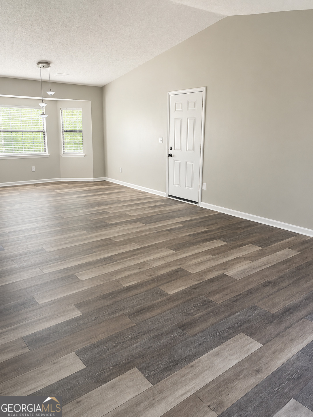 105 Dailey Mill Road McDonough, GA 30253 - Photo 2 of 18 an empty room with wooden floor and windows