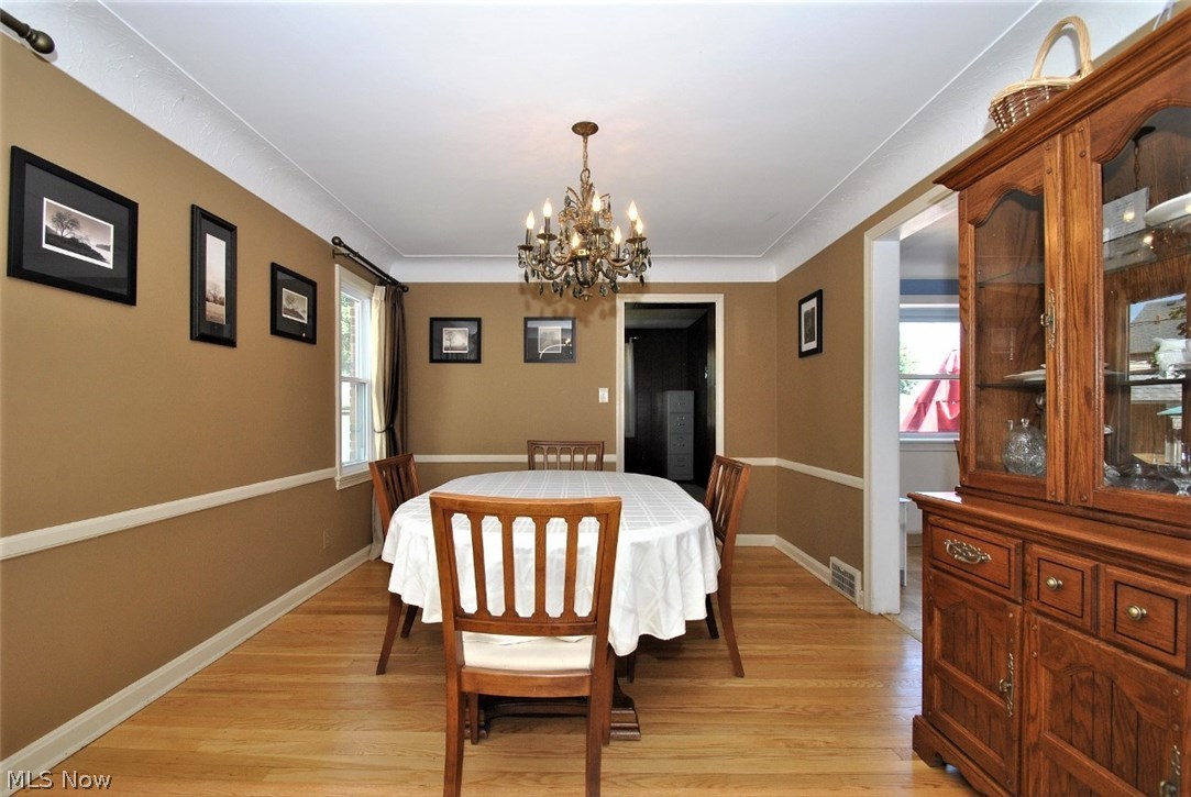 2328 Traymore Road Cleveland, OH 44118 - Photo 6 of 25 Another view of dining room, doorway leads to office just beyond