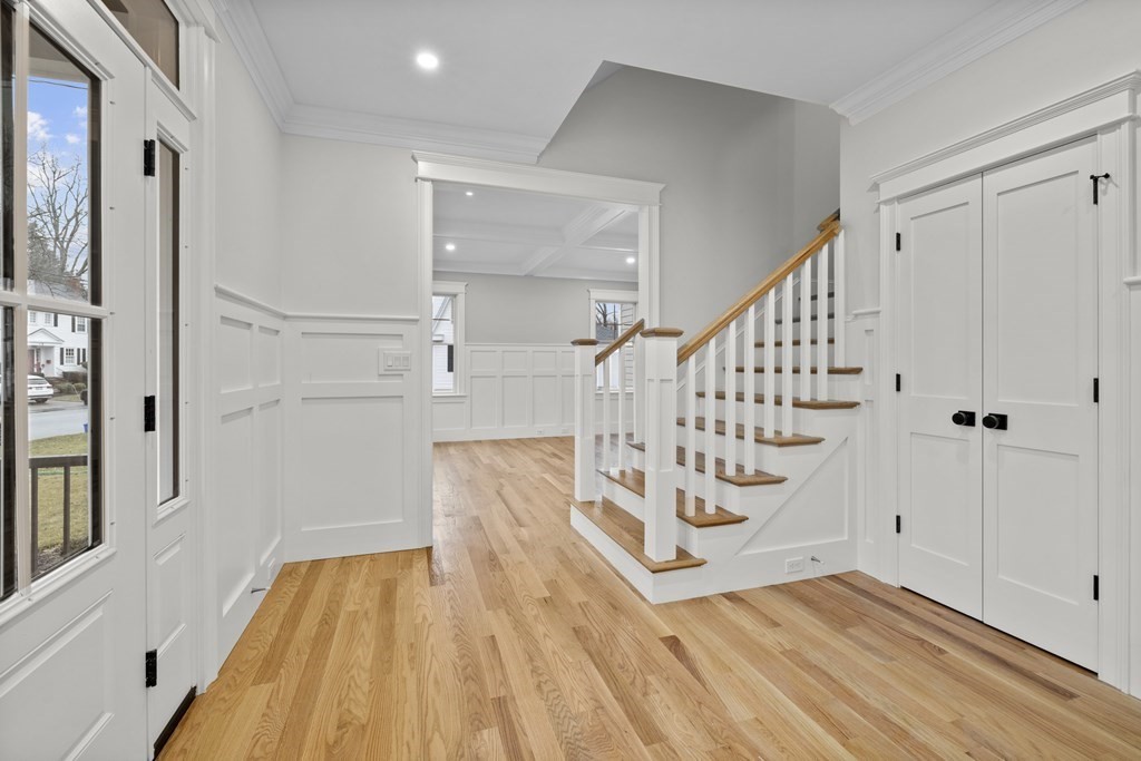 20 Harding Road Lexington, MA 02420 - Photo 9 of 41 a view of entryway with wooden floor