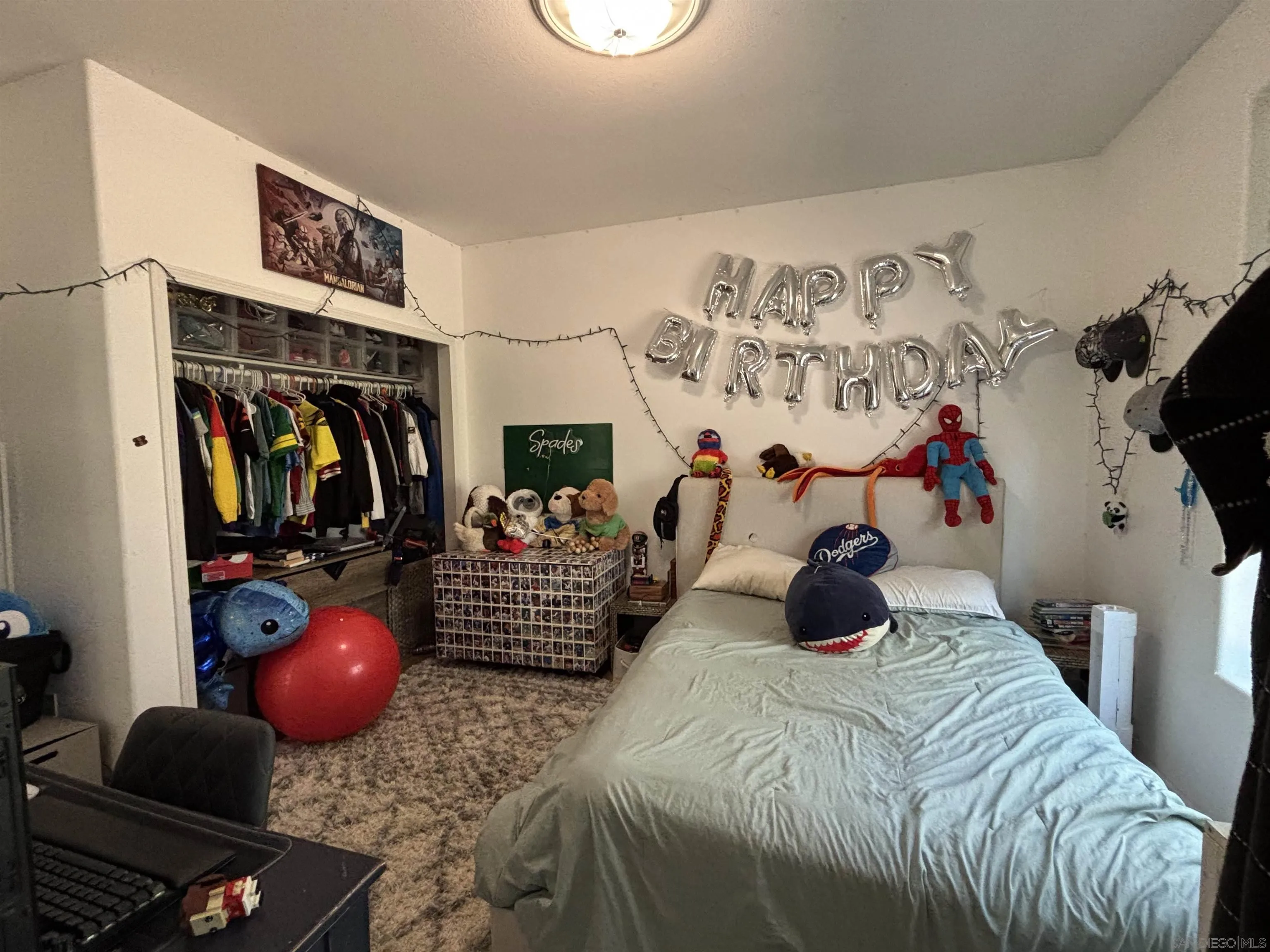 6960 West Lilac Road Bonsall, CA 92003 - Photo 21 of 37 a bedroom with bed and walk in closet